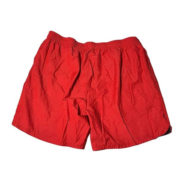 Rhone Guru Shorts •Men XXL• Perforated Running Athletic Work Out 7" in Lava Red - Picture 6 of 13